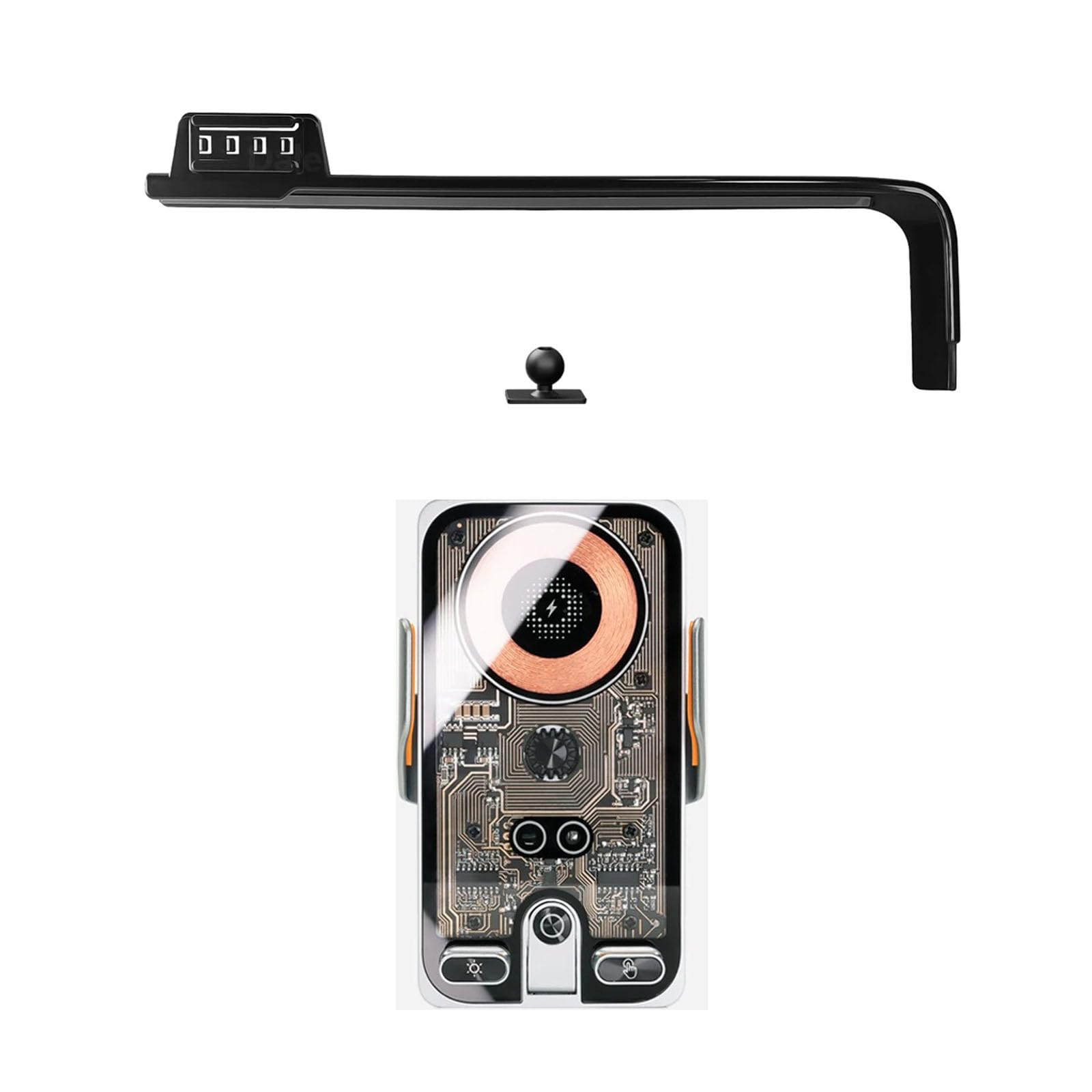 Car Phone Holder for Mercedes-Benz GLE W167 2020-2026, LHD Car Phone Holder