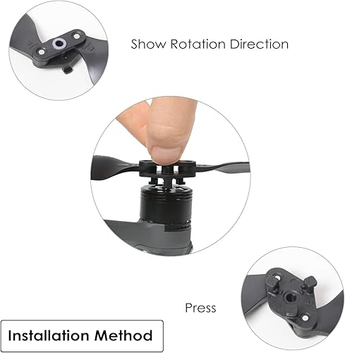 Miniatura 5 de Hélices de dron para DJI Mavic 3 Series, 9453F 2 cuchillas compatibles con DJI Mavic 3 Pro, DJI Mavic 3 Pro Cine, DJI Mavic 3 Classic, DJI Mavic 3