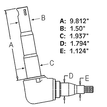 Amazon Com C5nn3106e Left Handle Spindle Fits Ford Fits New Holland 3000 335 3400 4000 4410 532 Patio Lawn Garden