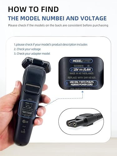 Miniatura 2 de Accessory USA Cargador de CA para Philips Norelco 7310XL 7315XL 7325XL 7340XL 7345XL 7349XL