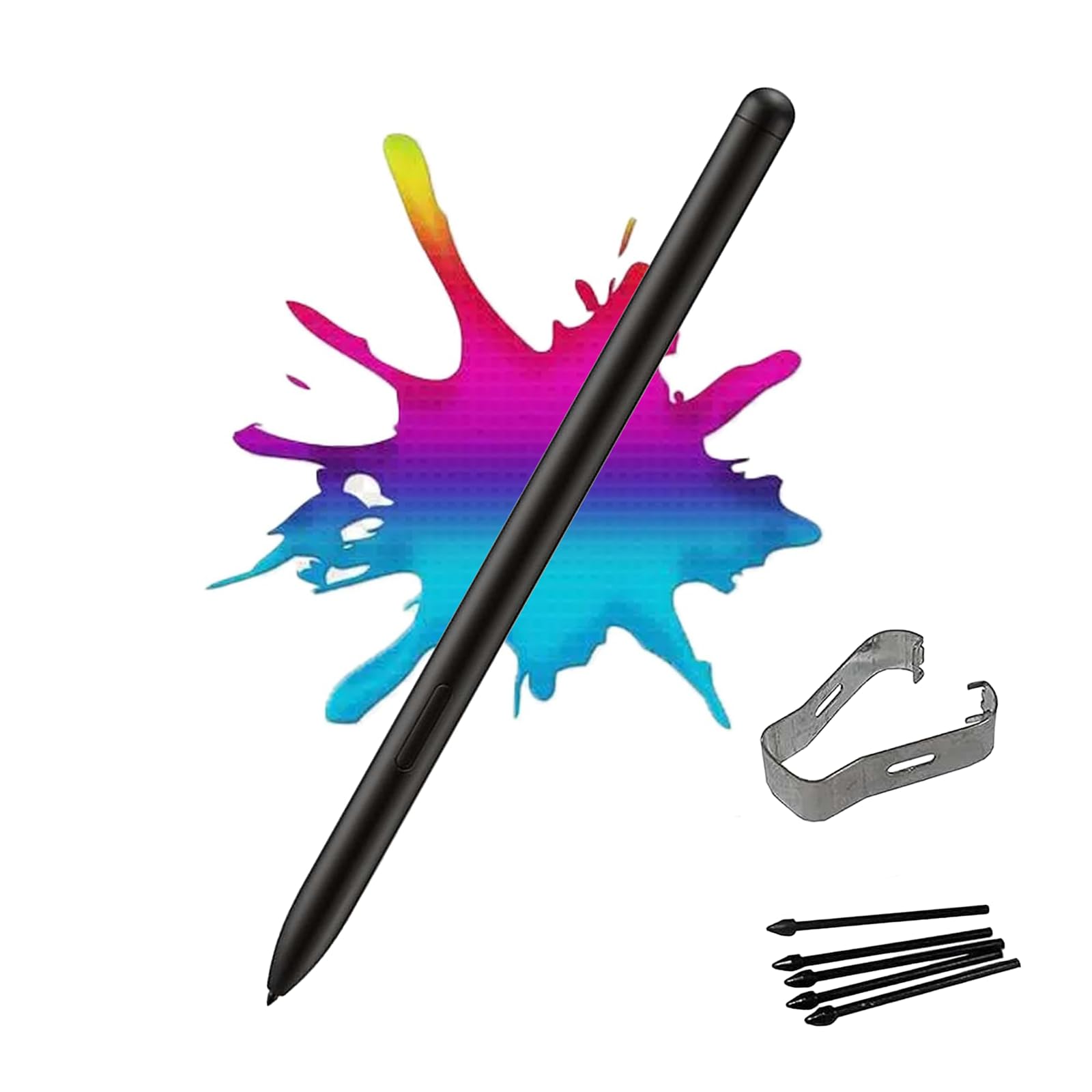 Penna Smart Paper per Lenovo Smart Paper, penna stilo Smart Paper con funzione gomma, 4096 livelli di pressione, penna stilo digitale Lenovo Smart Paper di ricambio + 5 punte/pennini