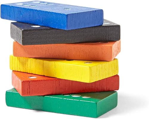 Miniatura 3 de ETA hand2mind Dominó con doble seis, codificados por colores, juego de 6.