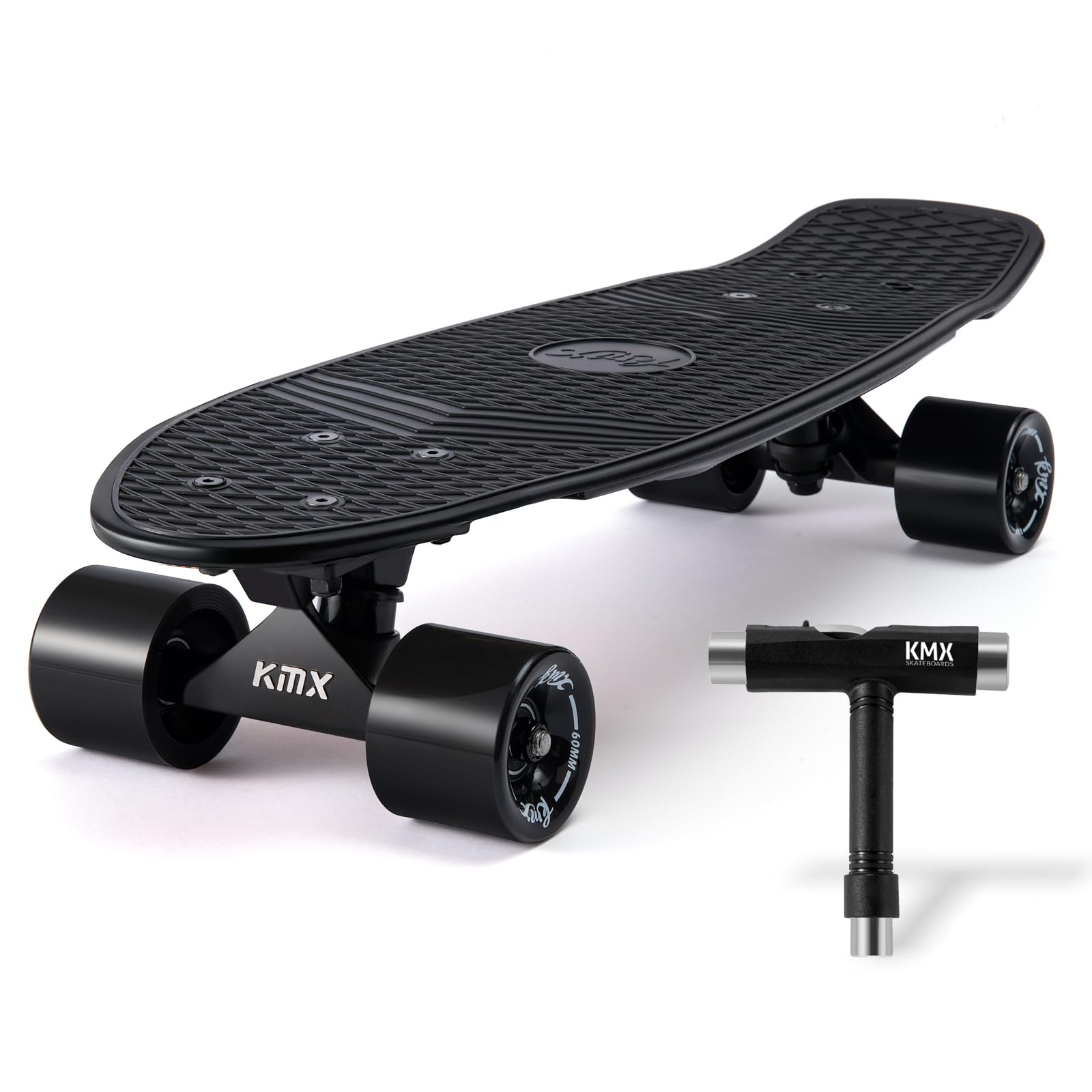 KMX 22 Inch Pro Mini Cruiser Skateboard for Beginners and Advanced