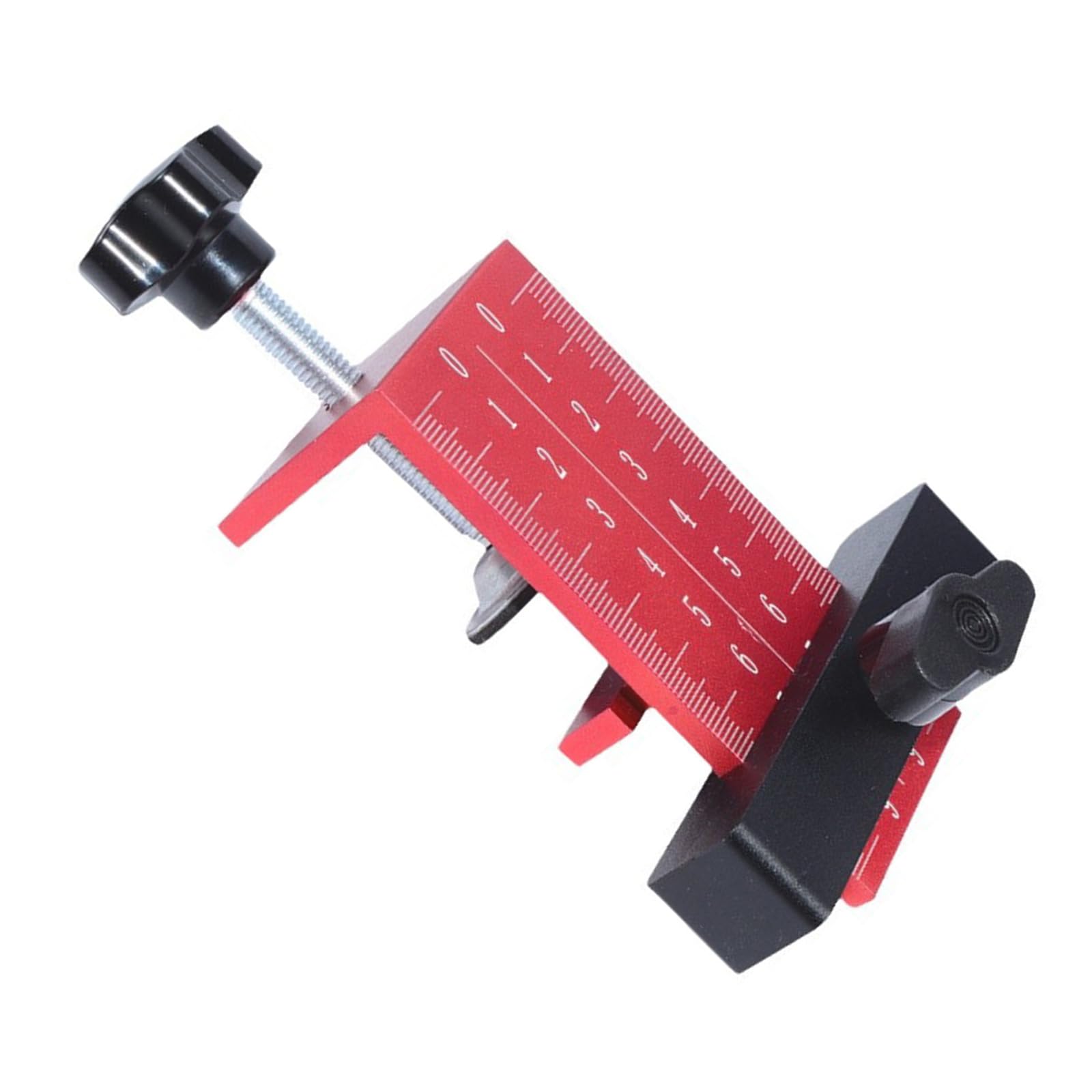 Tsophreniq Professional Cabinet Door Fixture Tool Durability Adjustable Height Guide Accuracy Cabinet Door Positioning Tool Accuracy Height