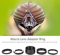 Vista 5 de Macro Fotografía Extensión Adaptador Tubo Lente de Primer Plano para Cámara Sin Espejo Montaje E, para A7 A7R A7S NEX-7 6 5T 5C 5R 5N F3 C3 3 A6000