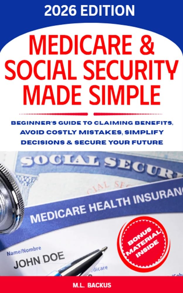 MEDICARE & SOCIAL SECURITY MADE SIMPLE: Beginner's Guide to Claiming Benefits, Avoid Costly Mistakes, Simplify Decisions & Secure Your Future