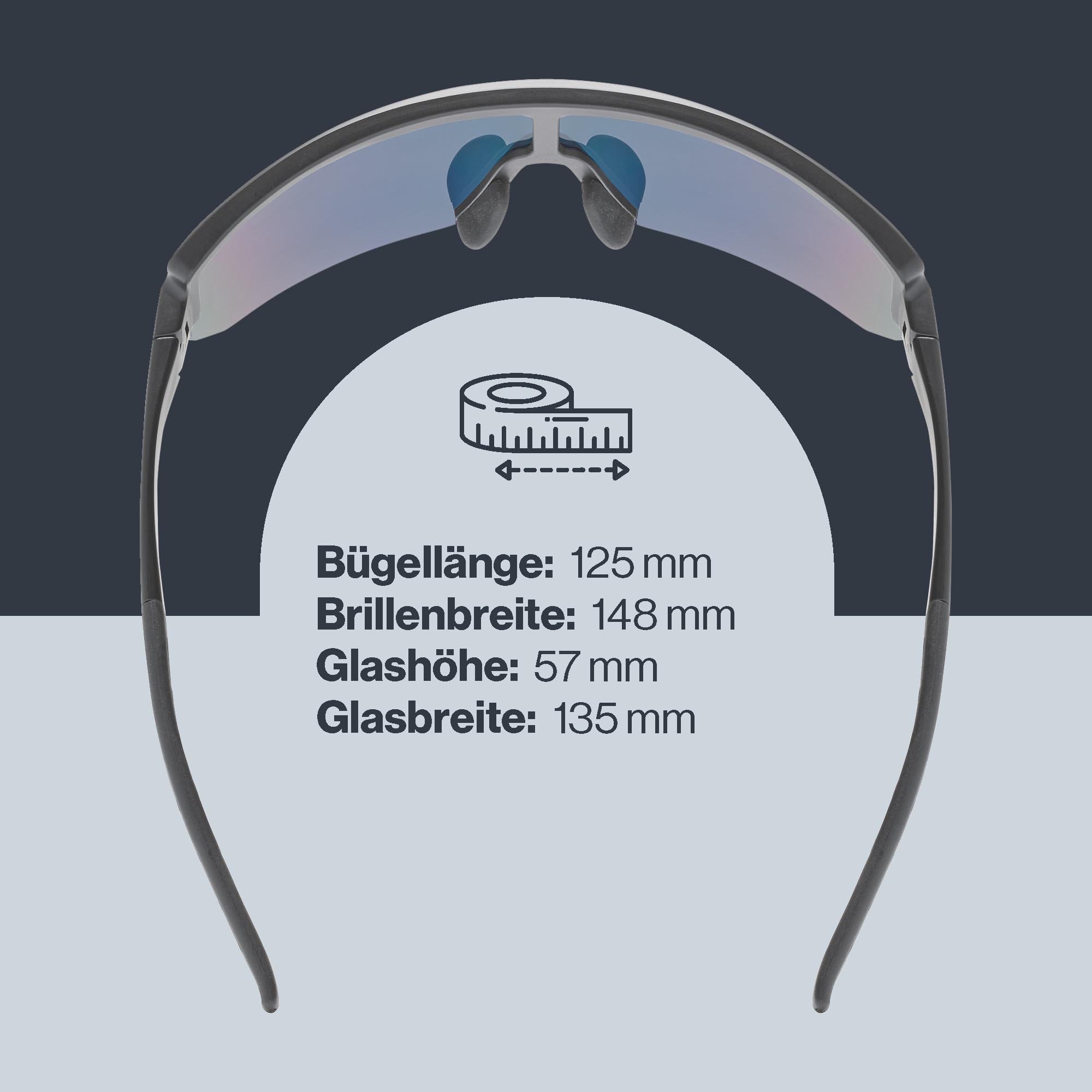 Uvex Unisex Excelle Sportbrille (1er Pack)