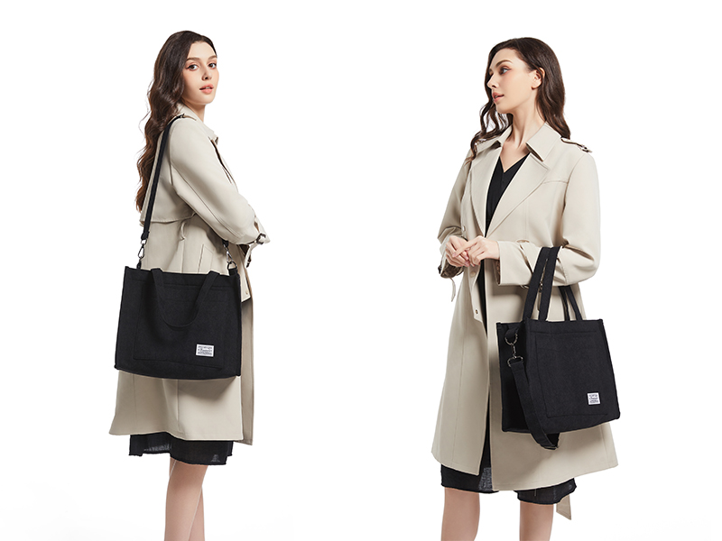 AfitLulu Grande Borsa Tracolla Donna Tote Bag con Chiusura Lampo e Decorazione a Fiocco, Borsa da Viaggio Impermeabile in Ecopelle per Shopping, Viaggi, Appuntamenti (Bianco
