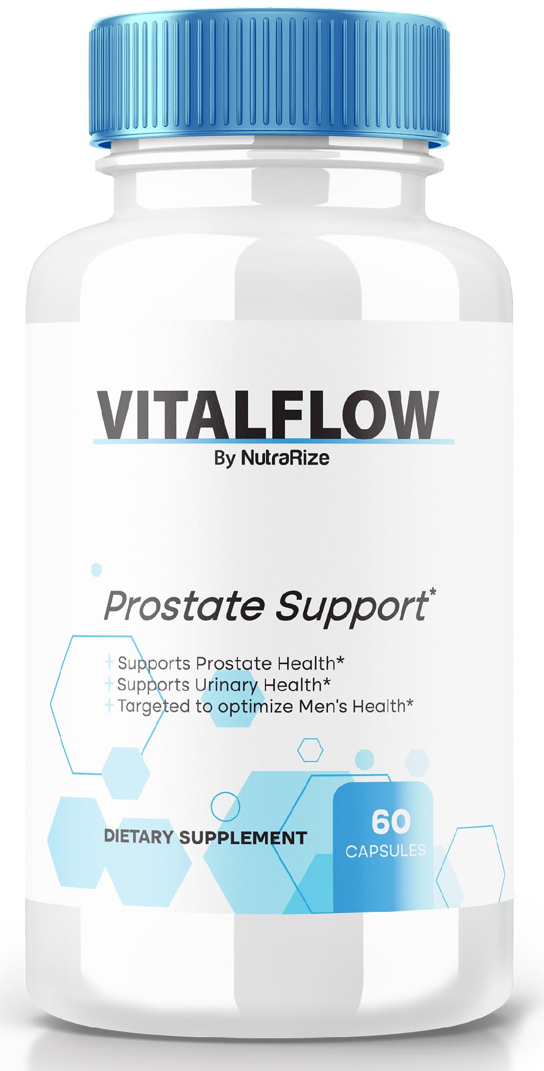 VitalFlow Capsules, VitalFlow Advanced Prostate Support Formula, Official All-Natural Formula to Regain Control, Max Strength Pills to Support Overall Health, Vital Flow Reviews (60 Capsules)