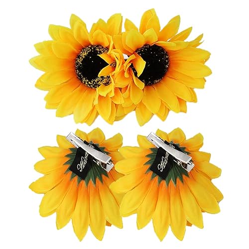 Sunflower Hair Barrettes Hair Clips for Women Girls Daisy Alligator