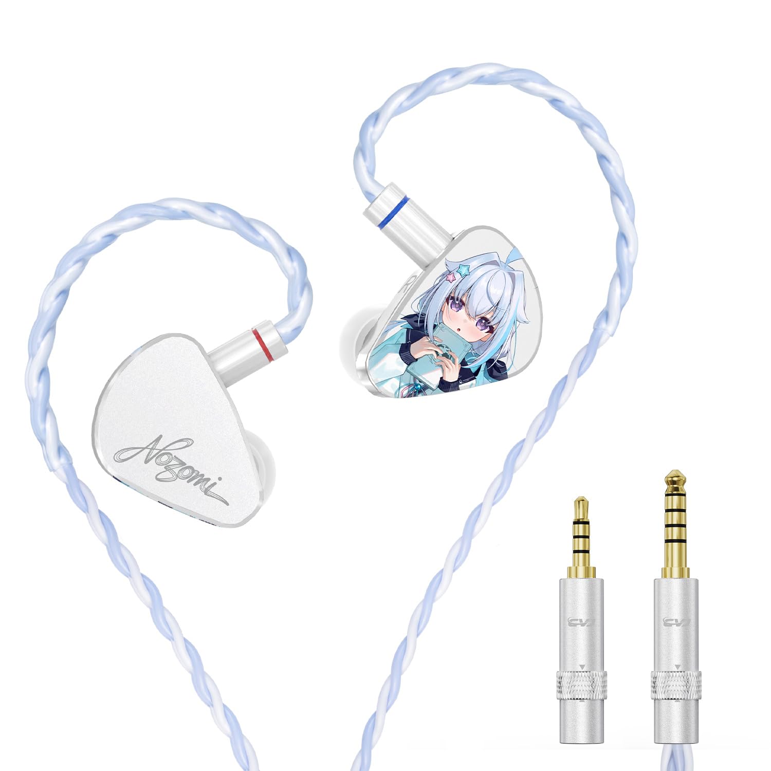 Amazon.co.jp: CVJ 海藍星の夢&NOZOMI IEM イヤホン 有線/磁気吸着式 Amazon.co.jp: CVJ 海藍星の夢&NOZOMI IEM イヤホン 有線/磁気吸着式