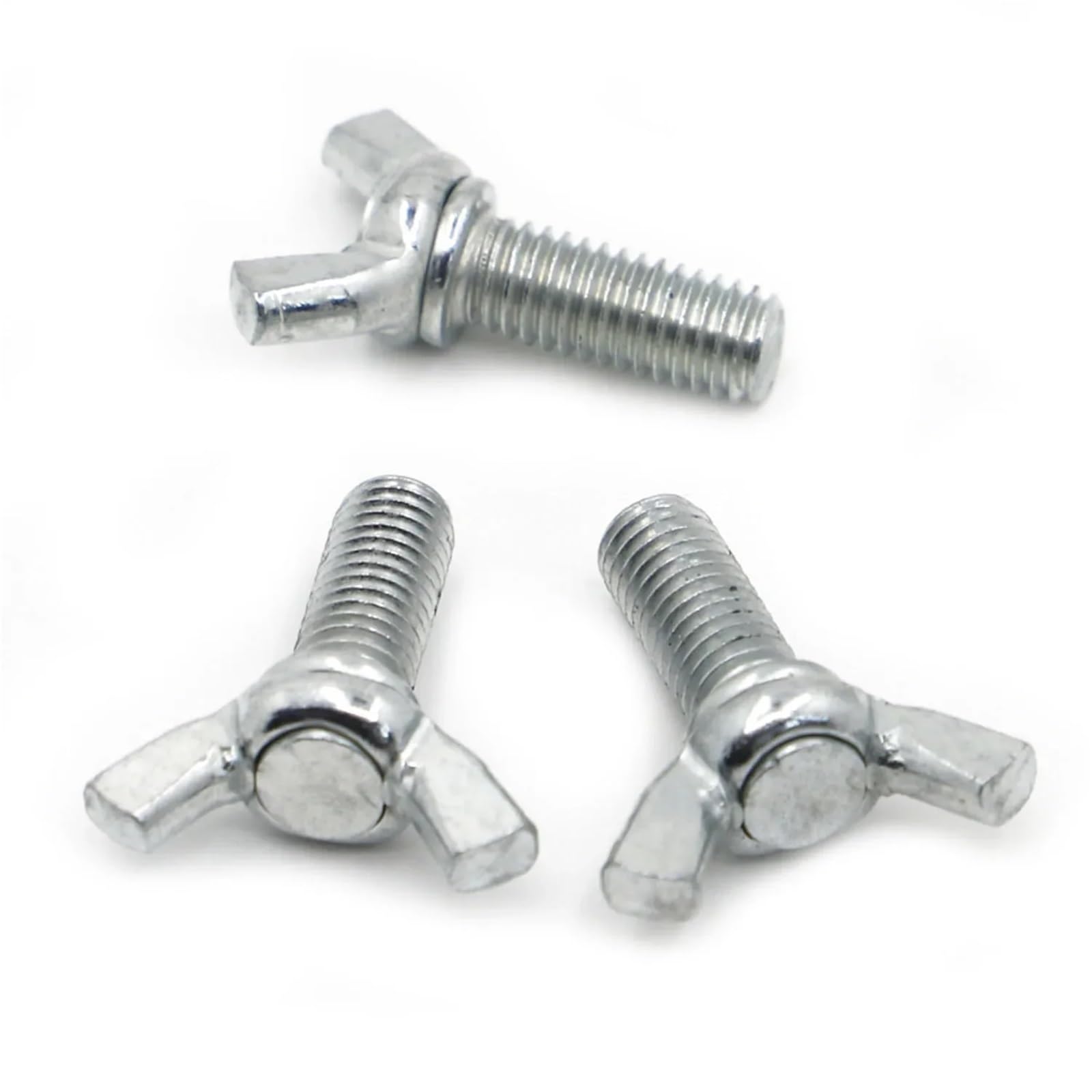 Sortiment an verzinkten Flügelmuttern, M3-M12. Wird in Maschinen, Möbeln und Architektur verwendet(25mmxM5-10pcs)