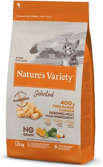 Nature's Variety SELECTED KITTEN FREE RANGE CHICKEN 4X1.25KG