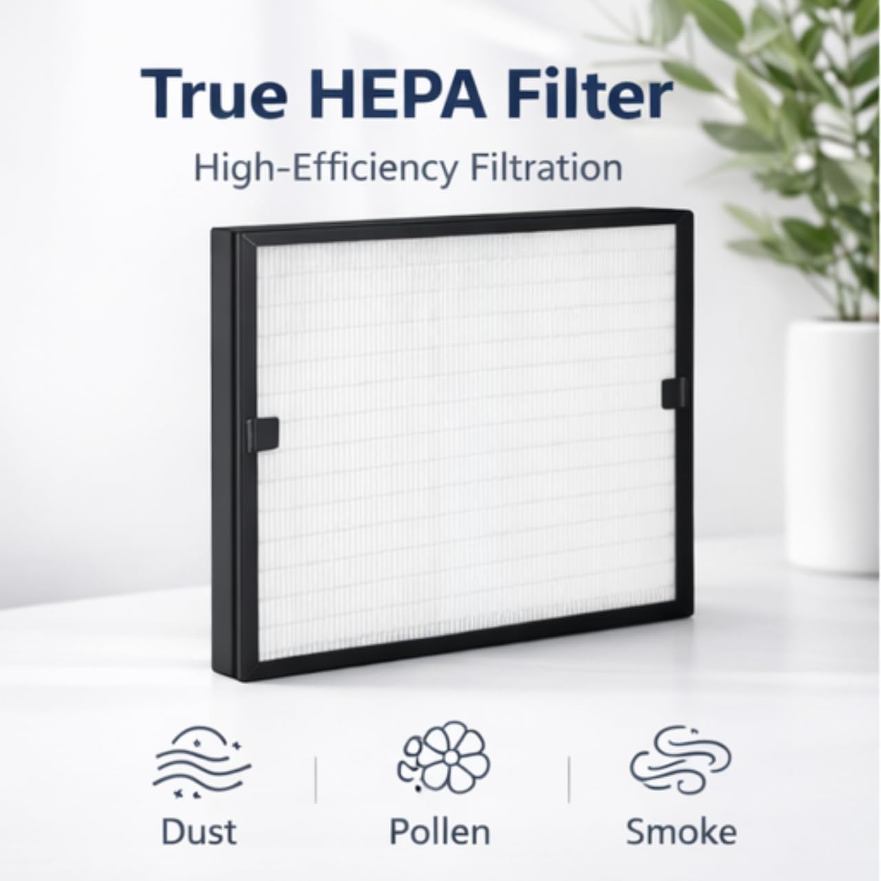 Nispira F301H BD-AS-550 HEPA500 Air Scrubber Replacement Filter for BlueDri Air Shield 550 CFM VEVOR, Dri-Eaz, Mounto Air Purifier True HEPA 16" x 19" x 2", 2 Packs