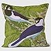 WELOVECUSHIONS Two Jays Coussin Robert Gillmor