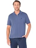 Men's Classic Fit Short Sleeve Solid Soft Cotton Polo Shirt