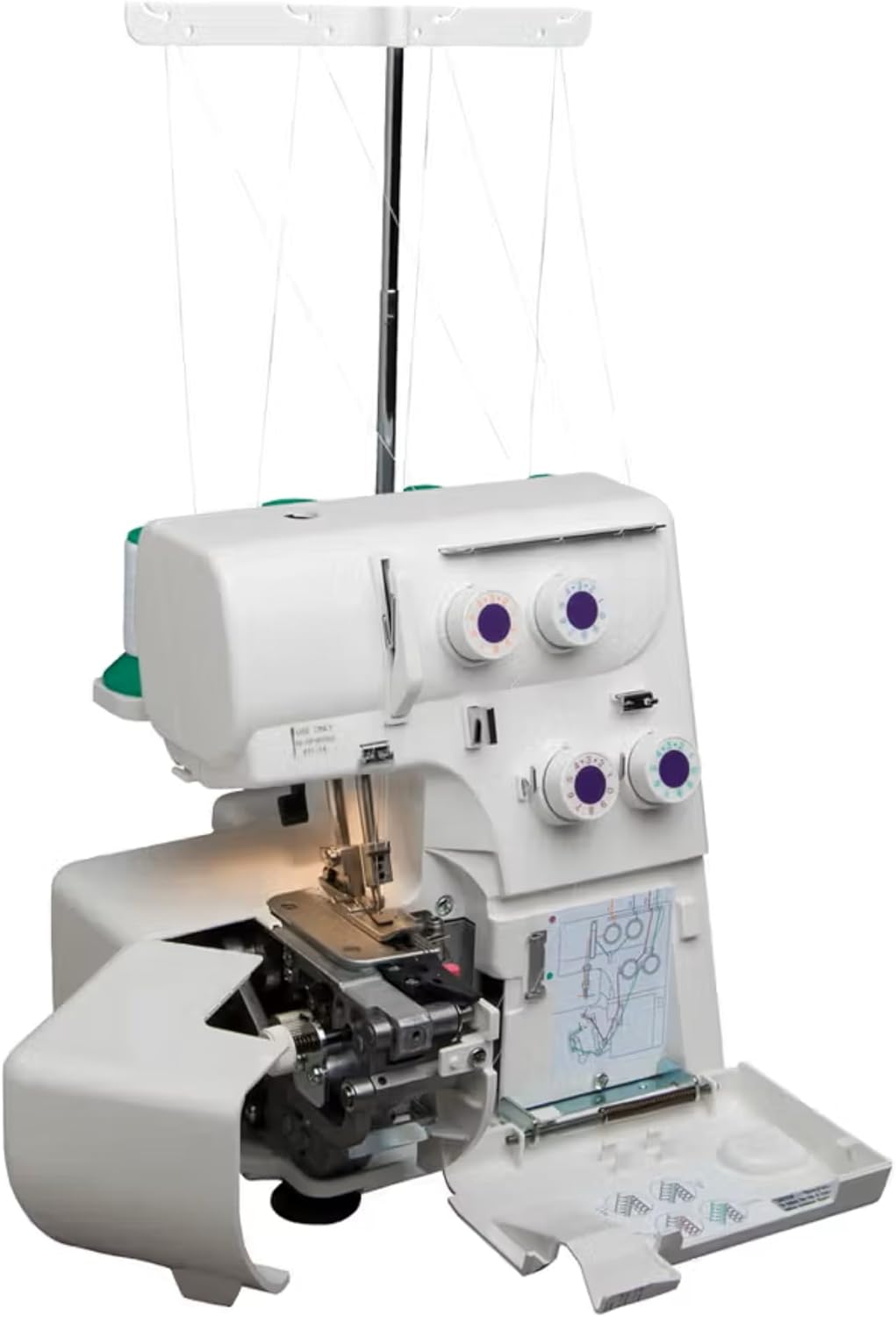 Elna eXtend 264 Overlock Serger Machine 7 Stitch Programs LED Light Rolled Hem
