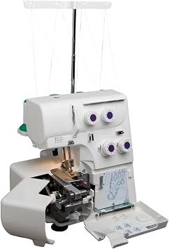 Elna eXtend 264 Overlock Serger Machine 7 Stitch Programs LED Light Rolled Hem