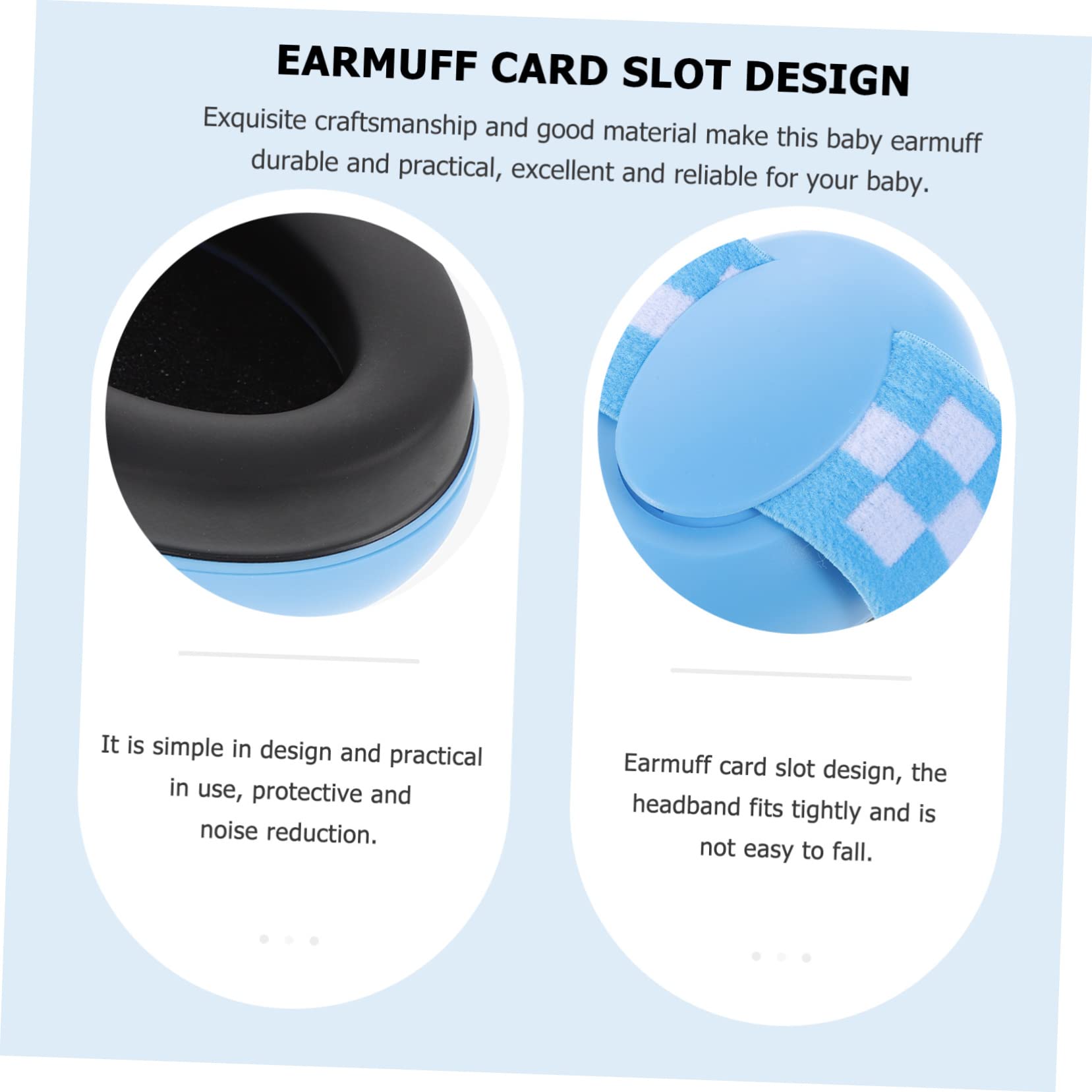 ifundom 3 Set paraorecchie per bambini headphones noise cancelling cuffie antirumore cuffie per bambini cancellazione del rumore delle cuffie cuffiette cuffie con cancellazione del rumore