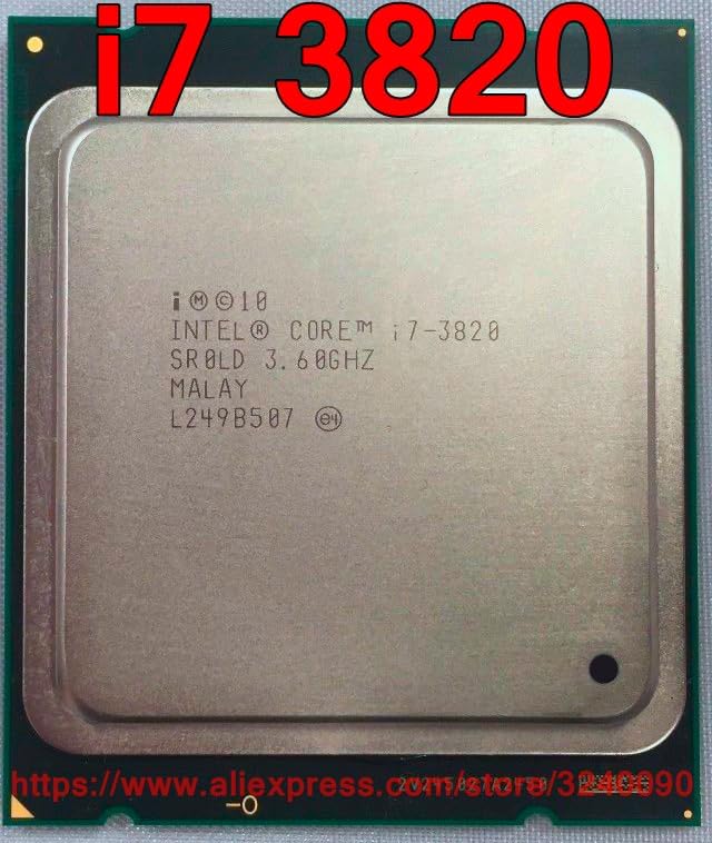 Core i7 i7 3820 processor i7-3820 Desktop CPU Quad-cores 3.60GHZ 10MB 32nm LGA2011