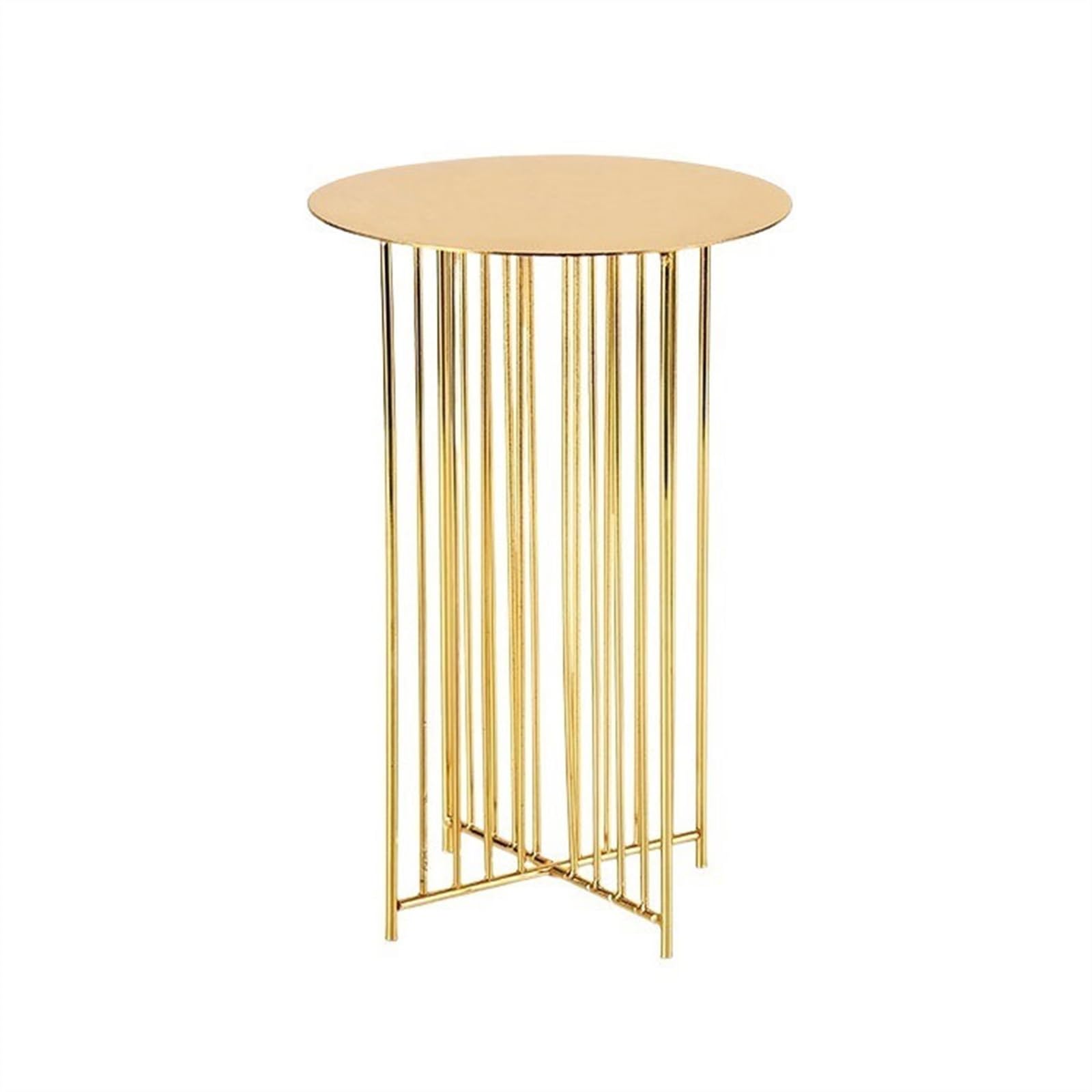 Bx9rE7tK3g Cake Stand Dim sum display rack Creative round dessert storage platform Pastry snack cake Cake Display Stand(Gold,Large)
