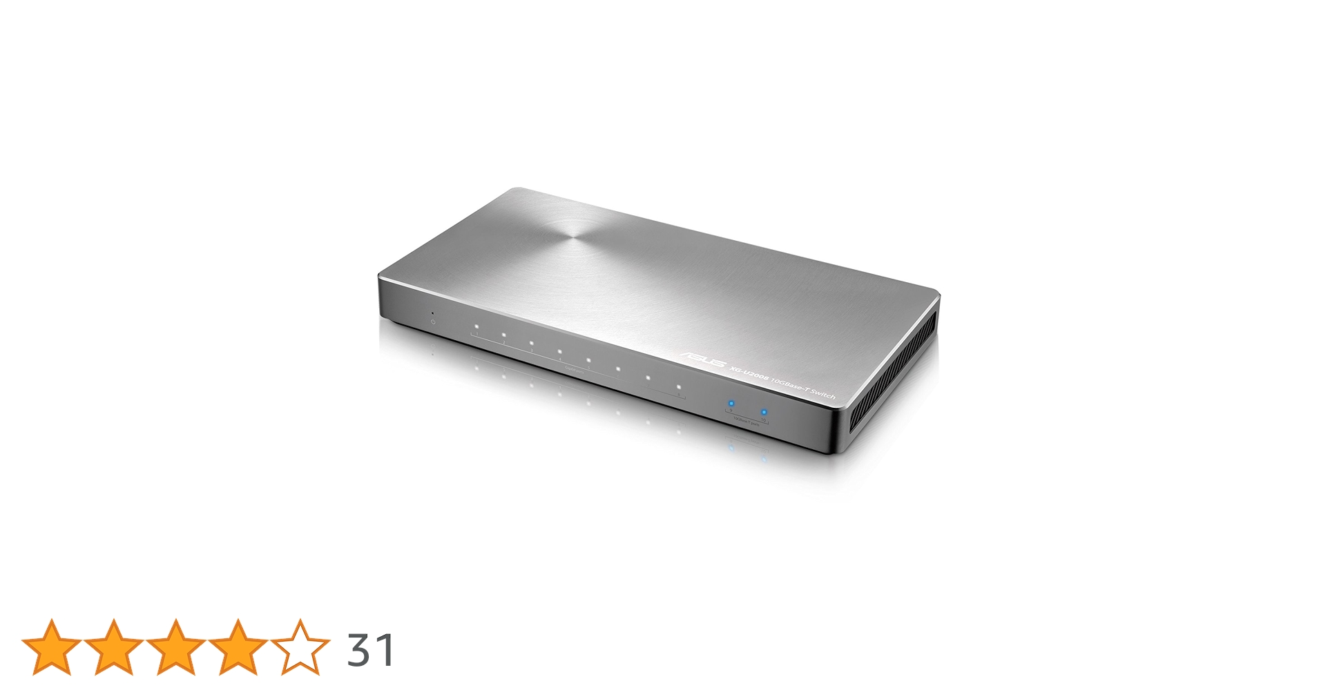 ASUS XG-U2008　10Gbps スイッチングハブ ASUSより10Gbps対応スイッチングハブ「XG-U2008」登場！ | Saiga NAK