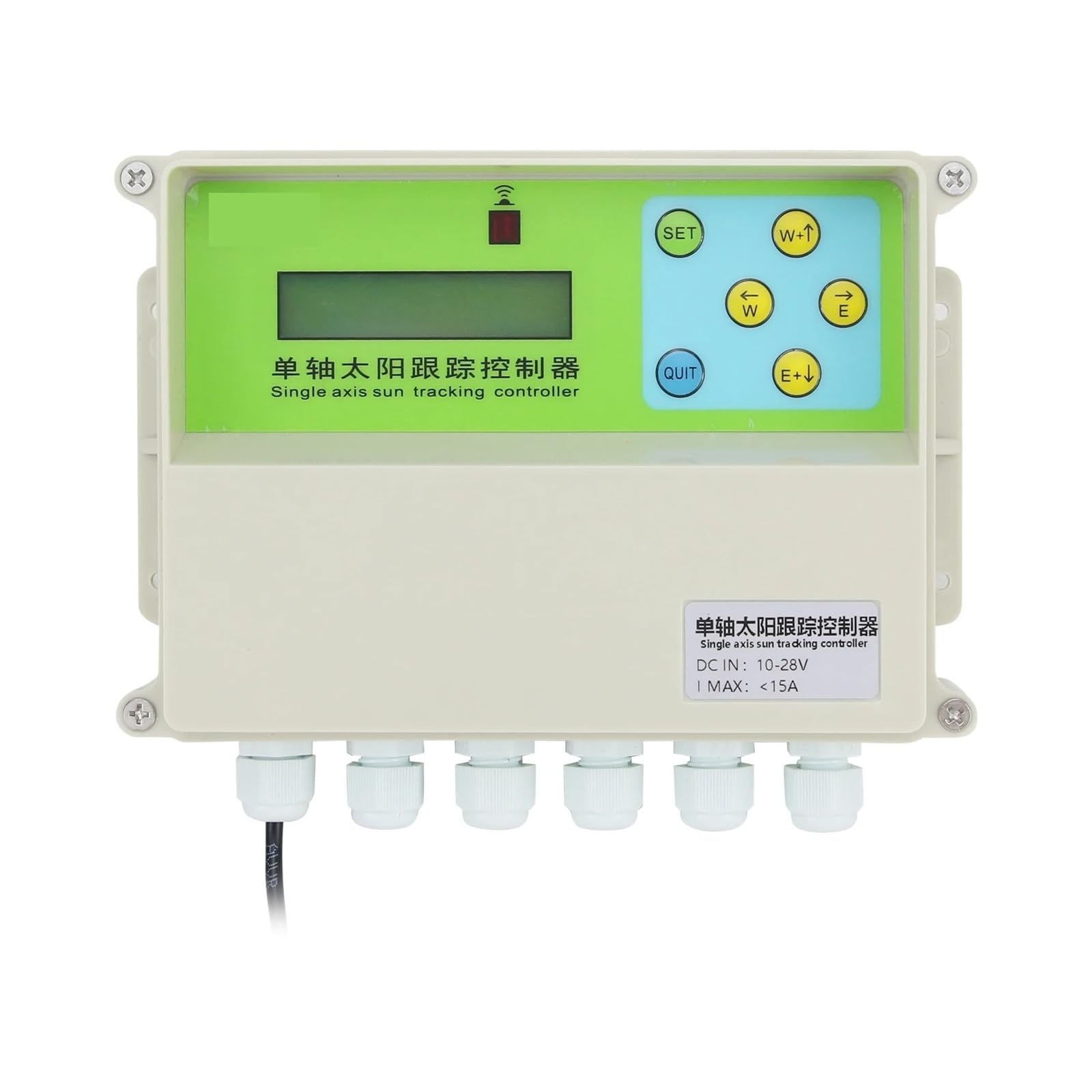 XMYC-1 High Current Single Axis Solar Automatic Tracking Controller Solar Panel Tracking With Switch + Sensor