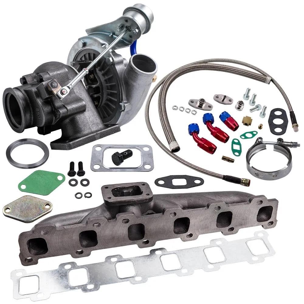 Turbocompresor Turbocompresor Para Nissan Para Safari Para Patrol 4.2L TD42T TB42 Y60 + Colector + Línea Aceite Turbocompresor Turbo(Turbo)