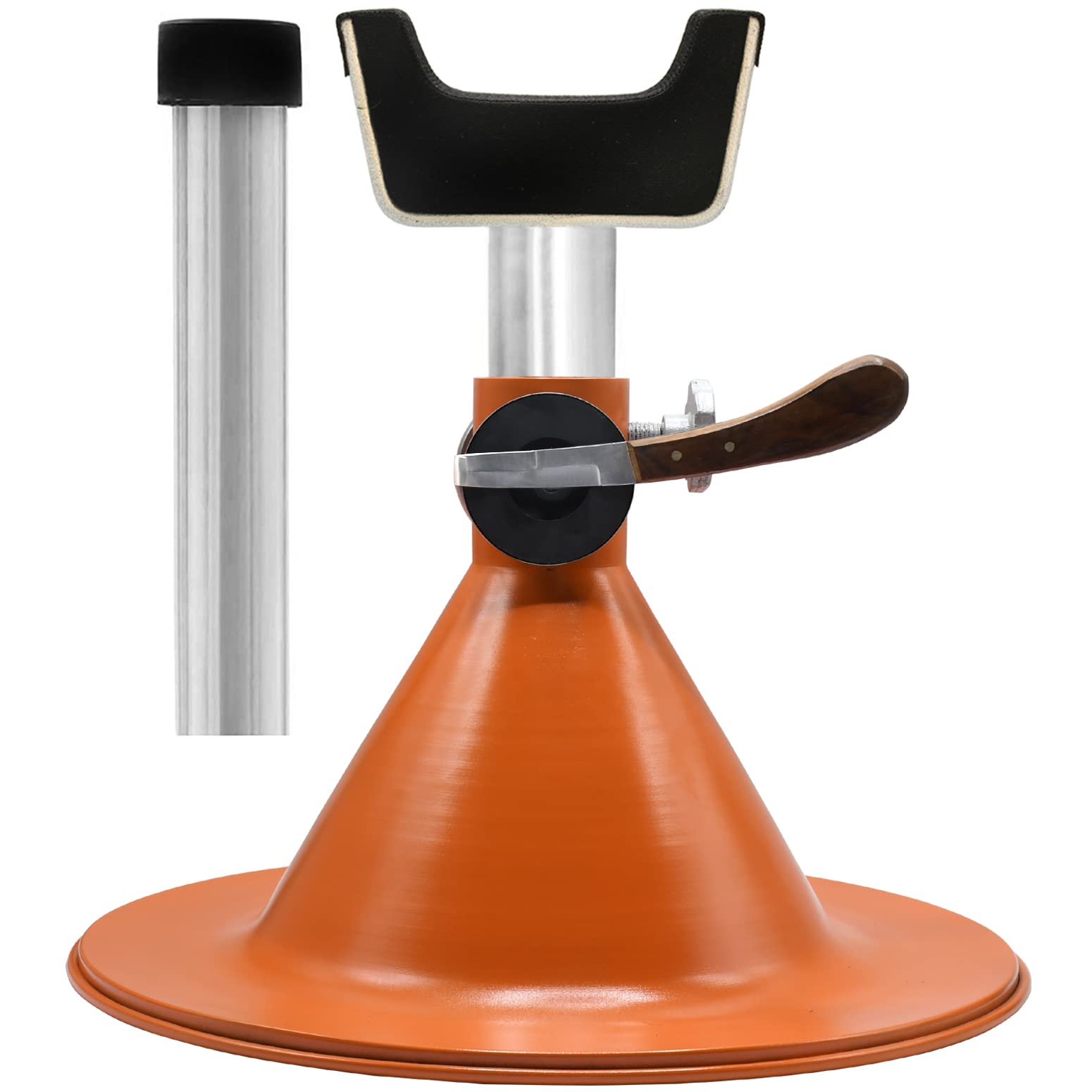 AAProTools Standard Size Farrier Stand Equine Trimming Shoeing Barefoot (Orange), 16'-22'