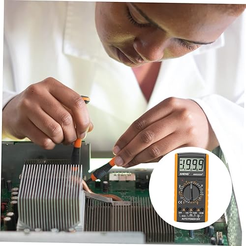 Miniatura 6 de DOITOOL Multímetro digital Multímetro de bolsillo Probador de condensador Herramientas automotrices Medidor de voltaje de diodo Medidor de