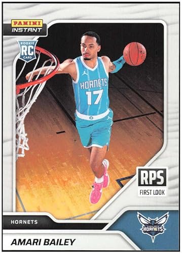 AMARI BAILEY RC 2023-24 Panini Instant RPS First Look ROOKIE 224#RPS-44 Hornets NM+-MT+ NBA Basketball