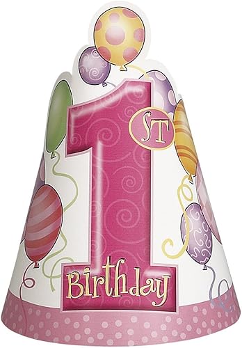 Miniatura 3 de Kit de silla alta con globos rosas para el primer cumpleaños (1 juego), paquete de decoración todo incluido con pancarta de bandera, tapete de piso