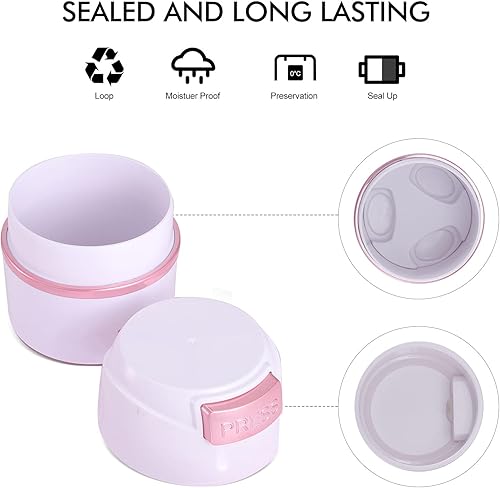 Miniatura 6 de Contenedor de almacenamiento de pegamento para pestañas, contenedor de almacenamiento de pestañas, extensiones de pestañas, soporte para tarro