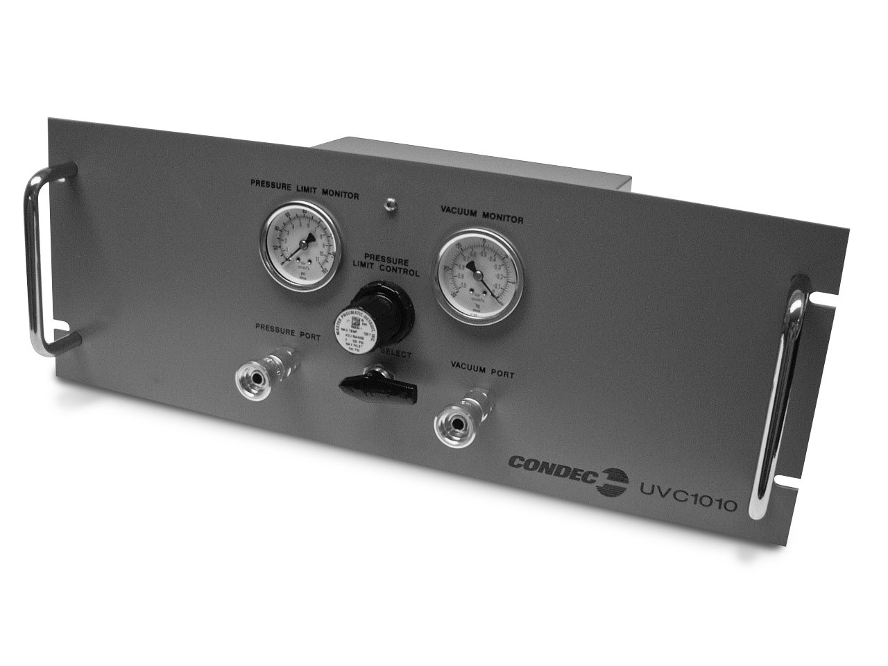 Condec UVC1010 Steel RackMountable Vacuum Generator/Pressure Controller, 100160 psi Range