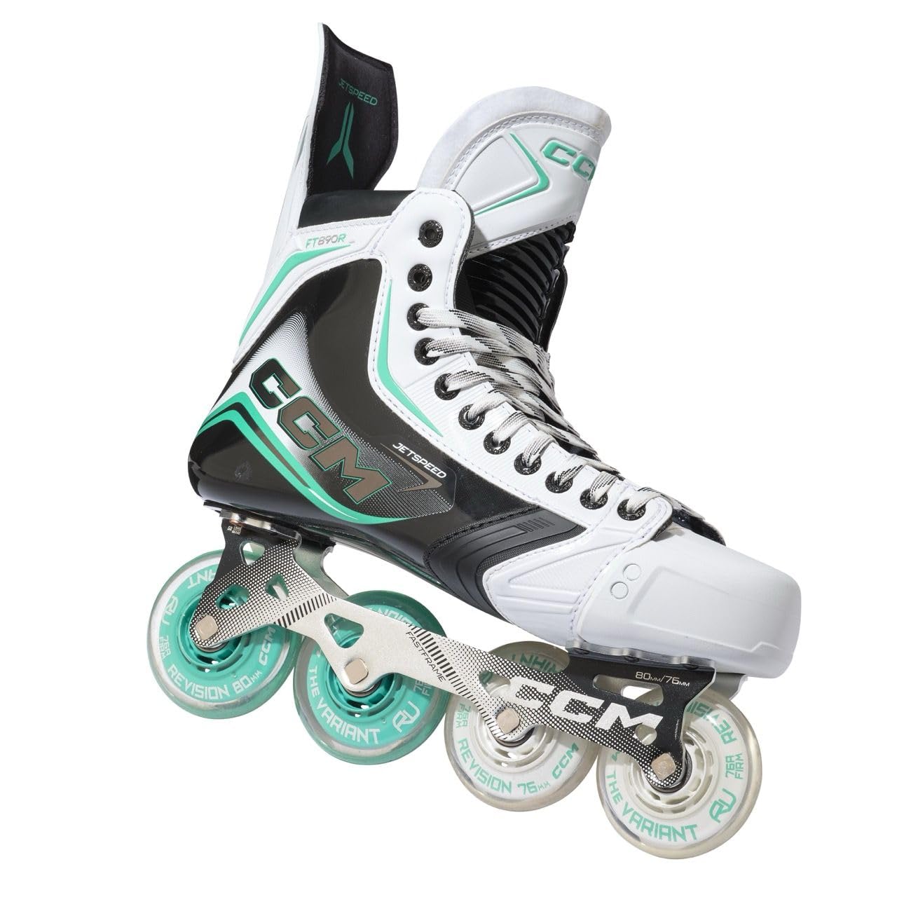 CCM JetSpeed FT890R - Pattini da hockey su rotelle, per anziani