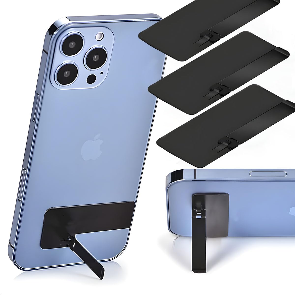 KACA Phone Kickstand/Phone Stand/Mobile Holder, Vertical and Horizontal Stand, Adjustable Angle, Compatible with iPhone & Any Other Cellphone (Pack of 3) (B0BPY8G955) Amazon Price History, Amazon Price Tracker