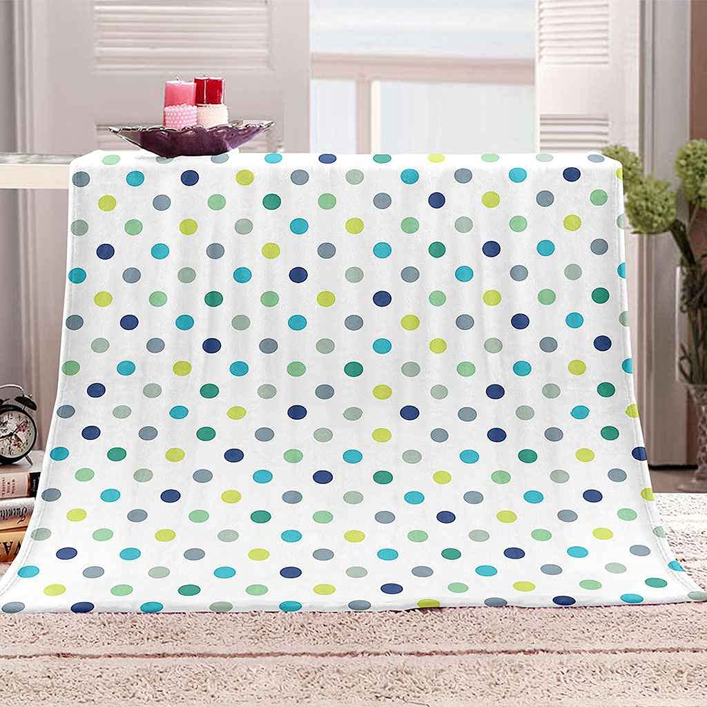 Couverture polaire en flanelle anti-froid microfibre respirante entretien facile