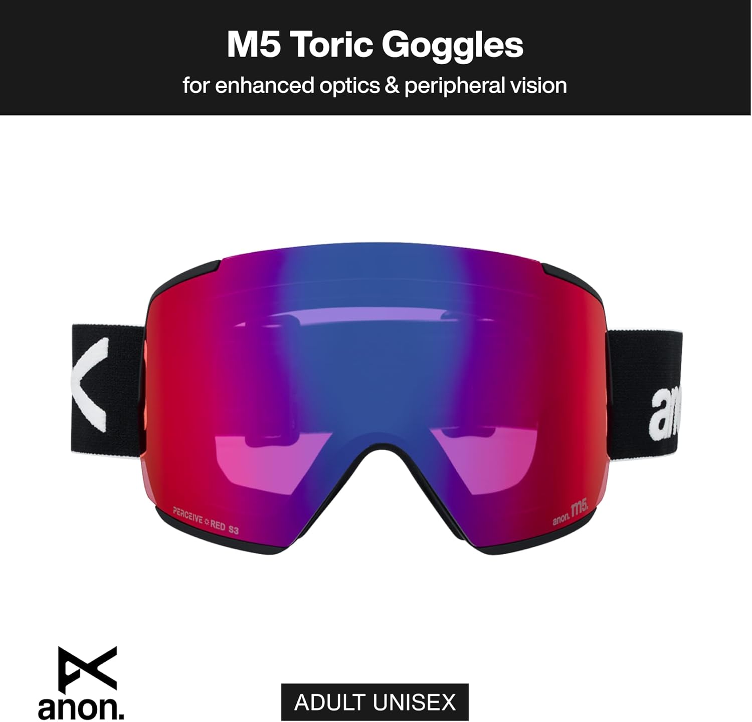 Anon M5 Goggles + Bonus Lens + MFI Face Mask
