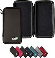 Vista 1 de WYNGS - Funda protectora para calculadora gráfica Texas Instruments TI-84 Plus CE en color negro