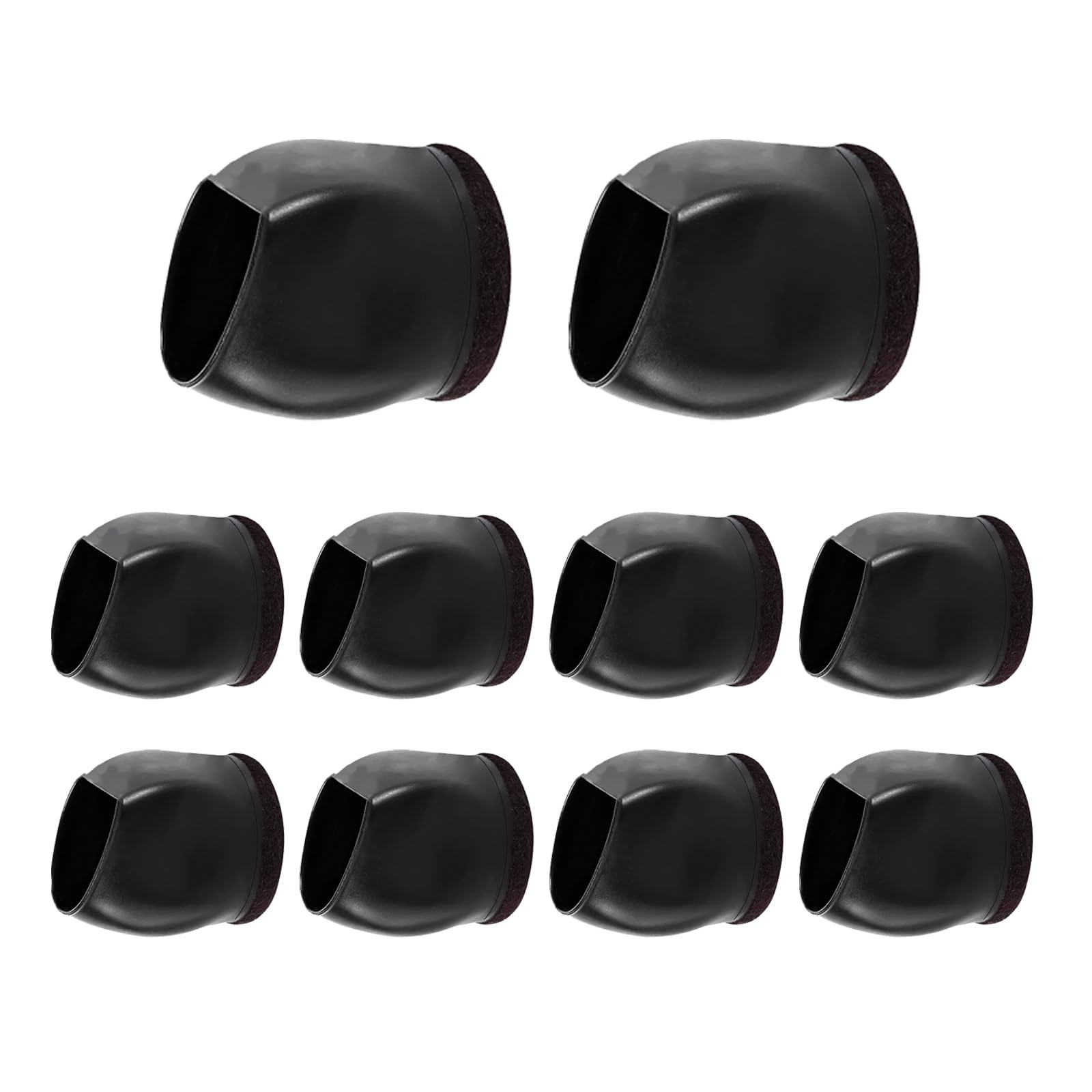 Flexible Chair Leg Covers Protectors 10pcs for Furniture Protects Flooring & Noise Reductions Flexible Covers