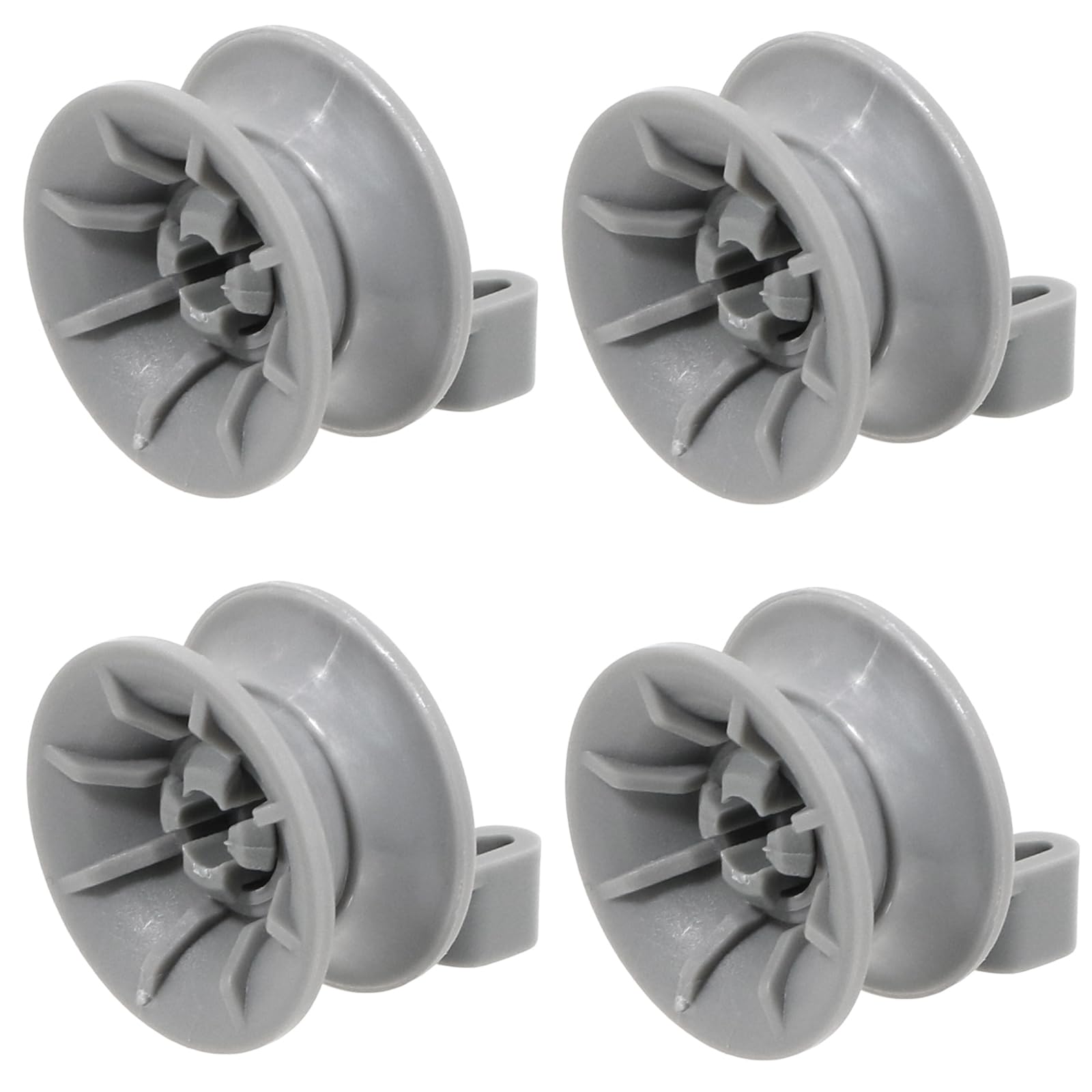 SPARES2GO Lot de 4 roues panier supérieur pour lave-vaisselle Gorenje GS52115X GS62115W GS62215WUK GS62215XSUK GV61214UK