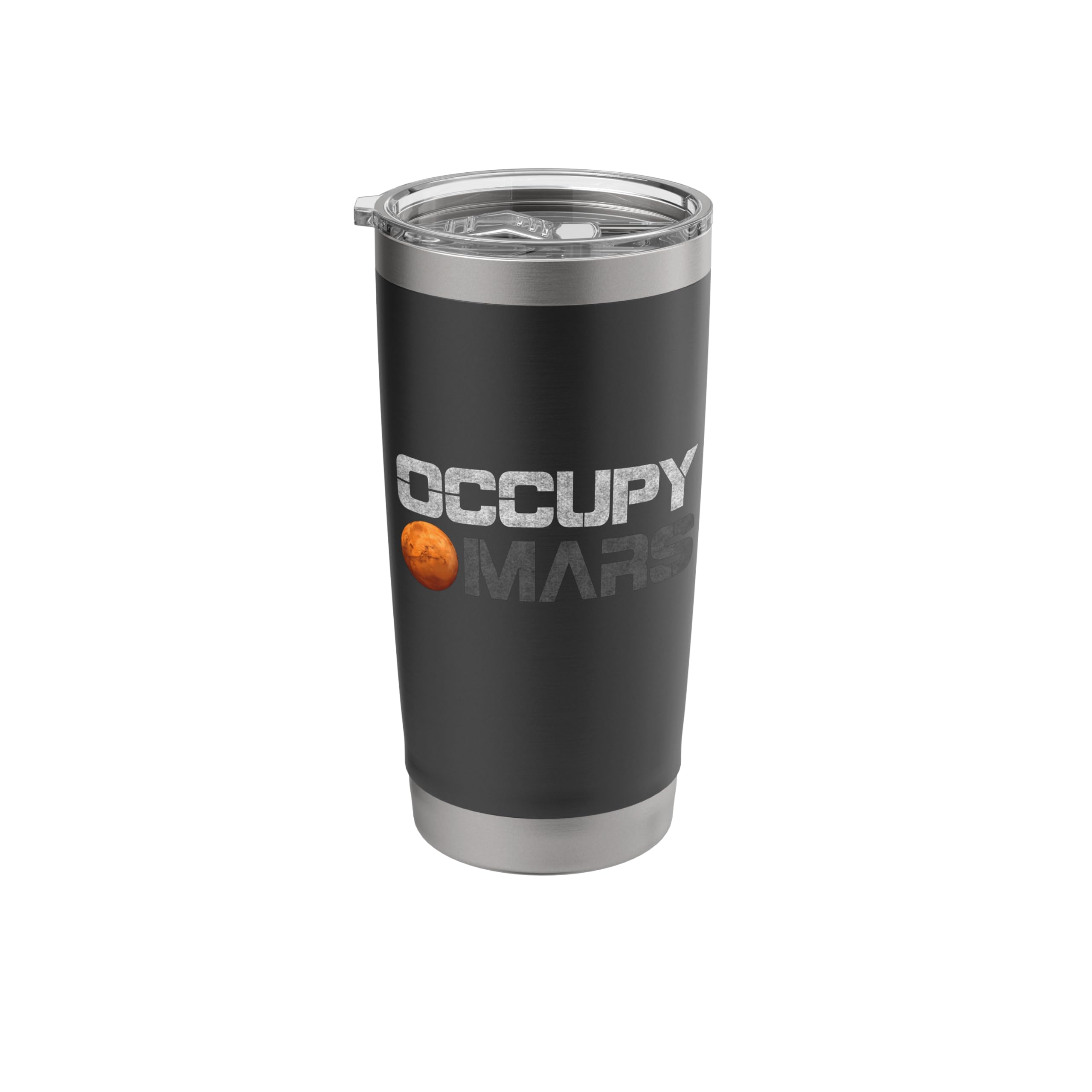 Occupy Mars Co.Occupy Mars Insulated Travel Cup for Space Fans Stainless Steel Insulated Tumbler