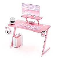 IntimaTe WM Heart Scrivania Gaming 110 cm, Scrivania da Ergonomica