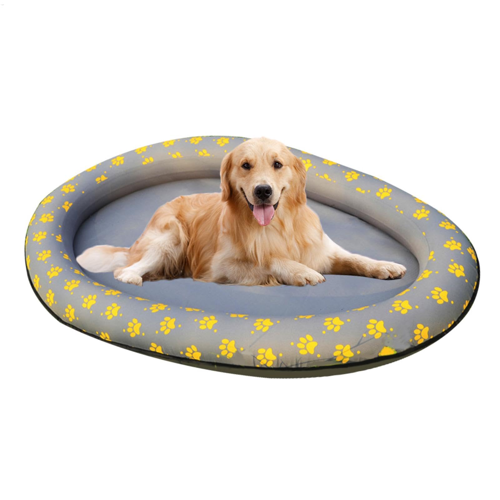 Zattera galleggiante per animali domestici | cane gonfiabile letto galleggiante in fila per piscina, galleggiante piscina galleggiante letto di linea galleggiante giocattolo spiaggia gonfiabile per
