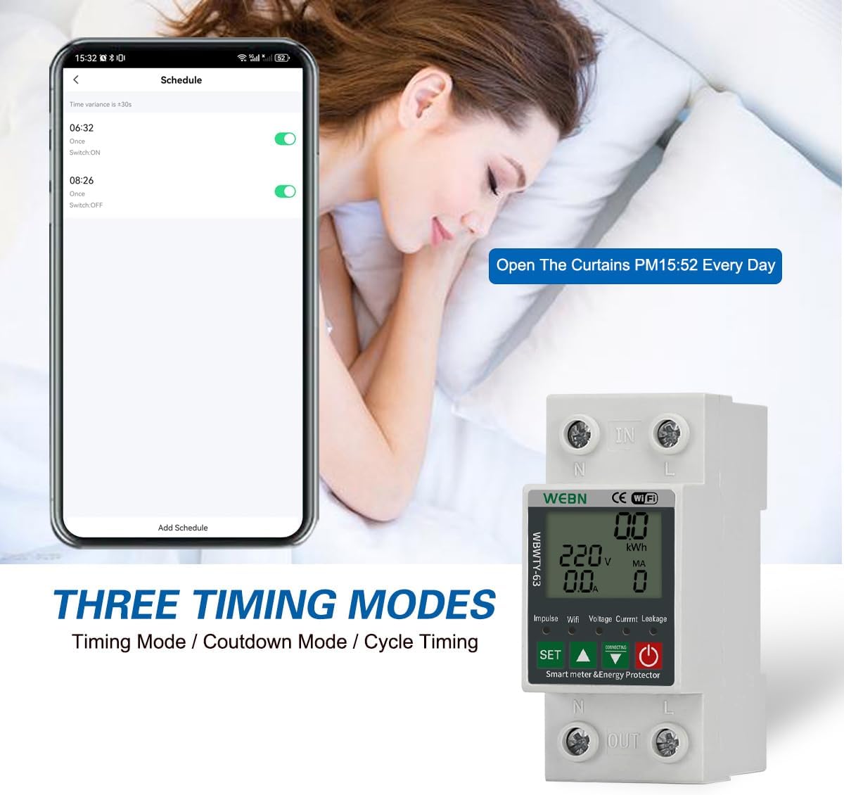 Three Timing Modes in Smart Life App