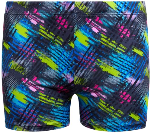 Rene Rofe Girls' Cartwheel Shorts - 4 Pack Dance Bike Shorts with Comfort 4-Way Stretch Play Shorts for Girls (Sizes: 6X-14), Size 7-8, Black/Space/Black/Grey