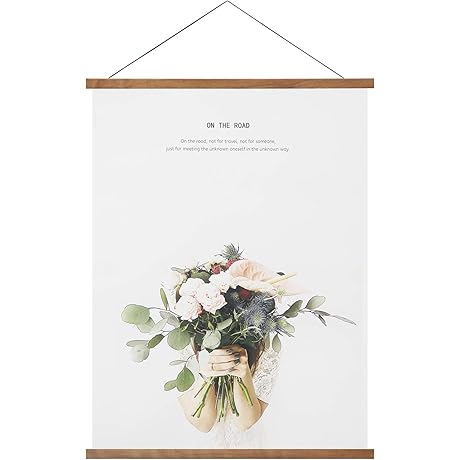 [WarmlyYours Magnetic Poster Frame Hanger](https://www.amazon.com/WarmlyYours-Magnetic-Poster-Frame-Hanger/dp/B075HJ5SY7)