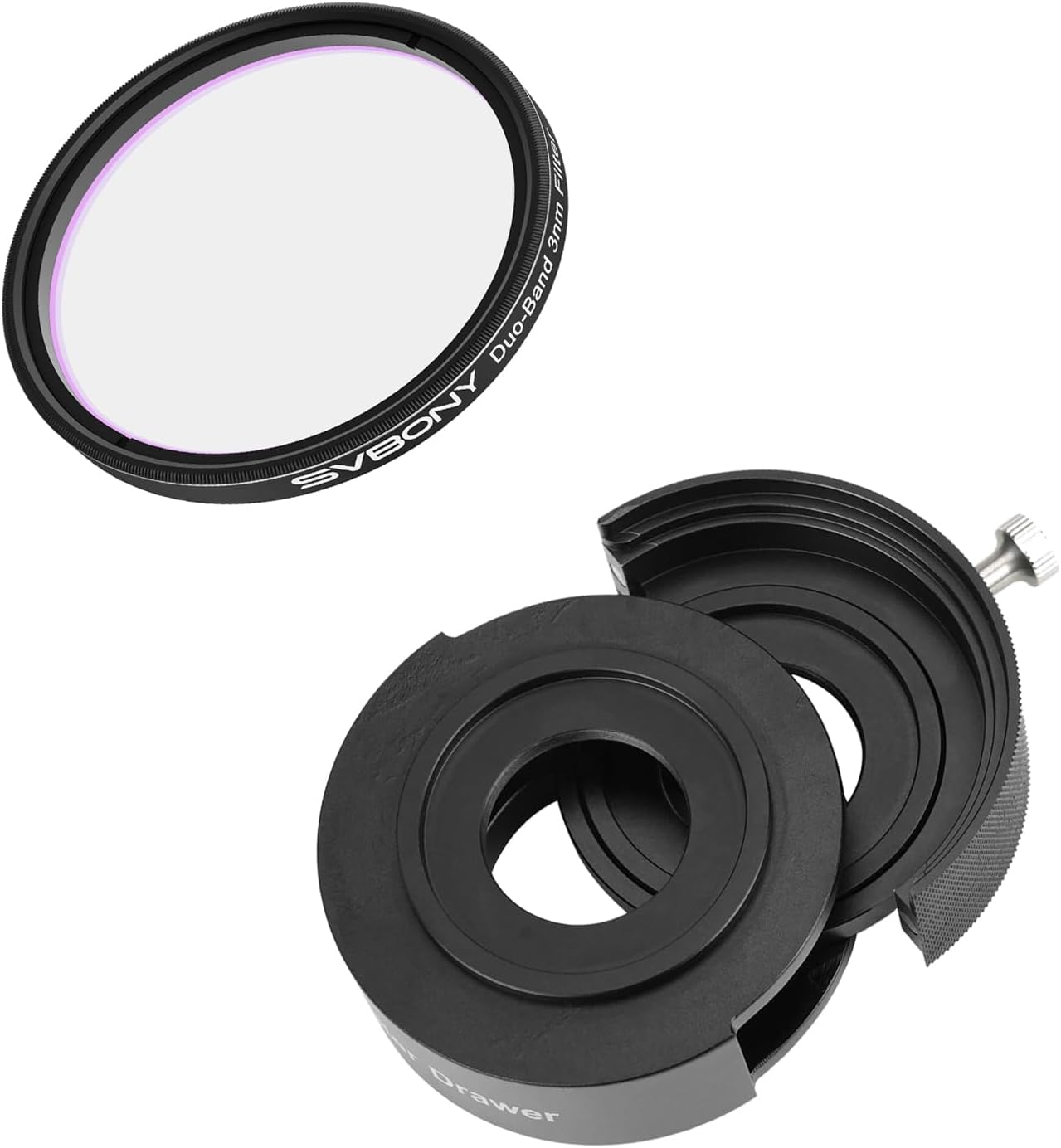 SVBONY SV220 Telescope Filter, H-Alpha OIII 3nm Dual-Band 2