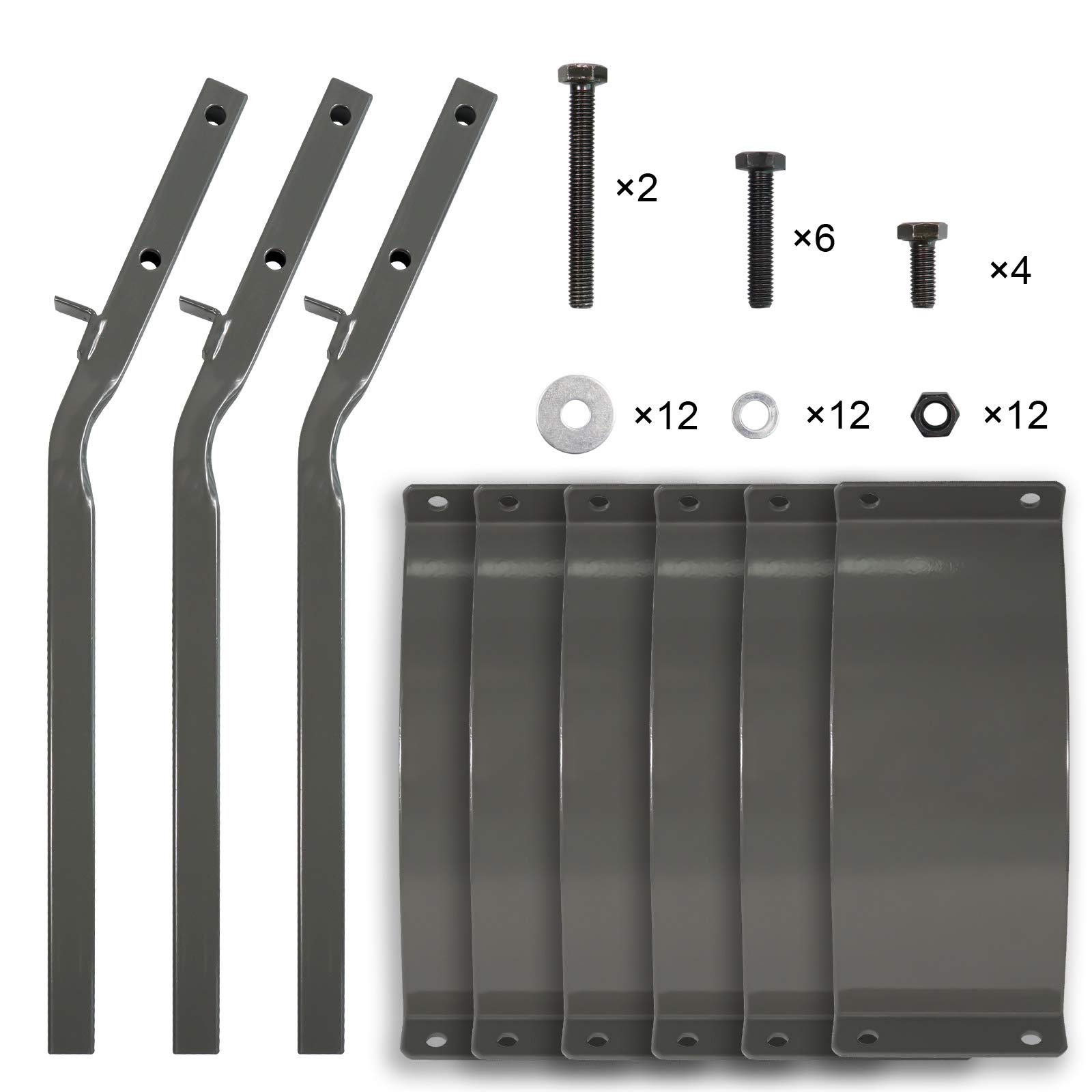 Highwild Deer Feeder 30 Gallon Barrel Band Leg Mounting Kit