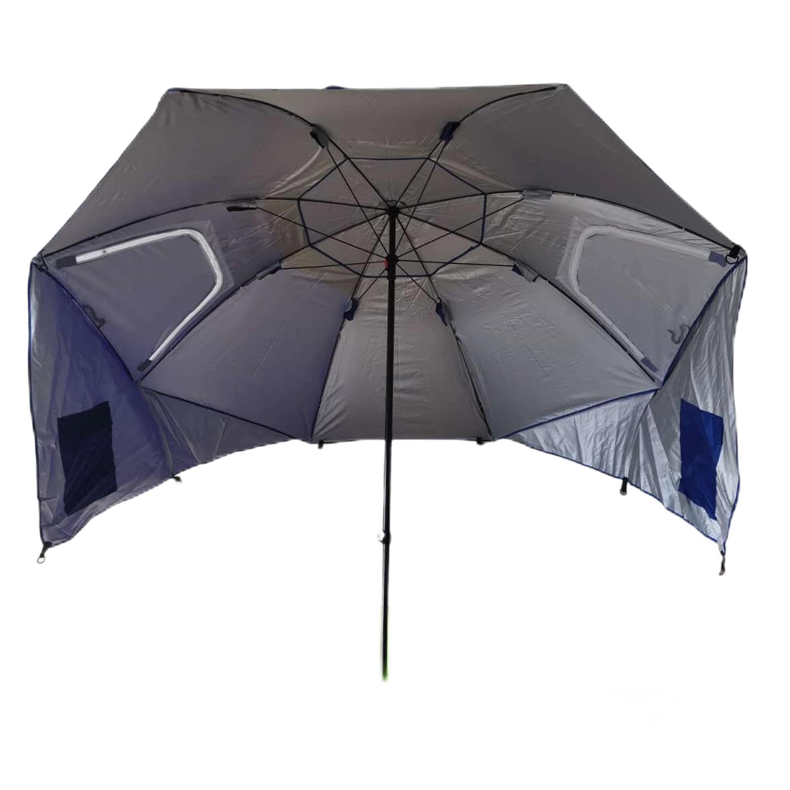 Parasol Wędkarski 2,4 m Przenośna, Osłona | Parasol Plażowy Na Zewnątrz, Patio, Basen, Sport, Park, Podwórko, Kemping, Piesze Wędrówki, Podróże, Piknik, Dla Kobiet i